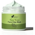 thumbnail image 1 of Tea Tree Clay Face Mask by Oreola Naturals, 120g, Exfoliating & Deep Cleansing, Hydrating, For All Skin Types., 1 of 5