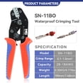 thumbnail image 2 of Herramienta de prensado HKS para AWG 28-18 (0,1-1mm²) Delphi APTIV, 2 of 6