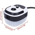 thumbnail image 3 of 2500w Handheld High-Temperature Pressurized Steam Cleaner, 6-Level High Pressure Steam Gun, Portable Steamer Cleaner with Brush Heads, For Grout Tile Kitchen Grease Car Detailing Engine (red), 3 of 7