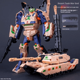 thumbnail image 1 of Jinjiang Mecha Robot transformador King Kong juguete tanque militar niño coche modelo de aleación parcial Jinjiang Mecha robot transformador King Kong juguete tanque militar niño coche modelo de, 1 of 2