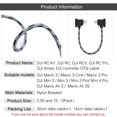 thumbnail image 2 of Cable DRSEOO USB C a USB C de 30 cm/15 cm para DJI Mavic 3, Mini 2, 2 of 7