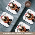 thumbnail image 6 of 3dRose, Cute Halloween vampire dog from the Biewer Terrier breed., Set of 4 Coasters - Soft, 6 of 7