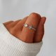 thumbnail image 2 of Para mi hija - Creo en ti Anillo Anillo de aleación Anillos abiertos ajustables para joyería fina, 2 of 4
