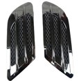 thumbnail image 1 of Car Side Air Flow Vent Hole Cover Fender Intake Grille Duct Decoration Sticker, 1 of 1