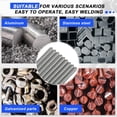 thumbnail image 7 of 36 Pcs Low Temperature Universal Welding Rod Sticks Metal Melt Low Melt Solder Pipe Tools Electrode Aluminum Rod for Stainless Steel Iron, Beginner and Pro, 7 of 7