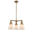 thumbnail image 5 of Innovations Lighting - Cone - 3 Light Chandelier In Industrial Style-11 Inches, 5 of 7