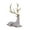 White Sitting, variant on TISHITA Elk Figurine Deer Statue Desktop Ornament Animal Sculpture for Table Centerpiece Entrance Shelf Living Room Housewarming Gift Gray Sitting