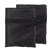 MINI-FACTORY Black Outdoor Faucet Cover Thick Freeze Protection Socks for Winter - Pack of 2