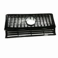 thumbnail image 3 of Racing Grill For Mercedes-Benz W463 G Class Wagon 1990-2017 G550 G500 Front Grille Silver GT R Style Upper Bumper Hood Mesh Grid, 3 of 6