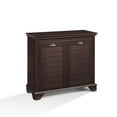 thumbnail image 3 of Crosley Furniture Lydia Linen Laundry Hamper, Espresso, 3 of 3