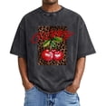 thumbnail image 1 of Distressed Graphic Print Washed Tee for Everyday Casual Wear Men T Shirts with Fashionable Design and Artwork, 1 of 3