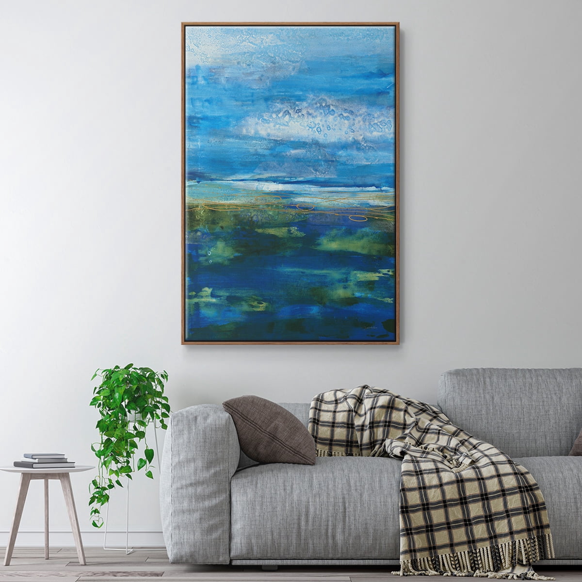 Island Groove Framed Premium Gallery Wrapped Canvas - Ready to Hang