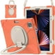 thumbnail image 2 of Funda con soporte de anillo ajustable para iPad de 9,7 pulgadas (2018) con correa para el hombro, gran soporte de anillo ajustable, protección contra golpes., 2 of 5