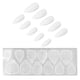 thumbnail image 1 of 10 Puntas De Uñas Postizas De Cobertura Completa Para Manicura, Uñas Postizas Artificiales Brillantes Para Mujeres Y Niñas, De Salón Profesional, Hechas De Material ABS, 1 of 7