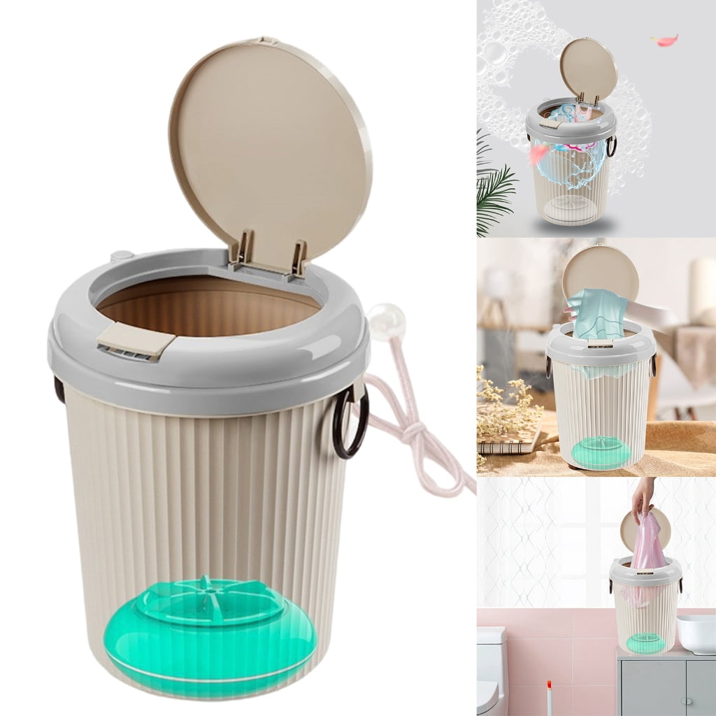 USB Powered 8L Mini Washing Machine For Baby Clothes Underwear Large Capacity Quiet Motor Suitable for Travel Home Use