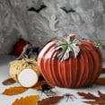 thumbnail image 1 of Gran espátula de carne para barbacoa de acero inoxidable con gancho, decoración de mesa de calabaza de Acción de Gracias, 1 of 6