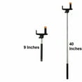 thumbnail image 1 of Extendable Ivation Selfie Stick Monopod with Wireless Bluetooth Remote Shutter, 1 of 3
