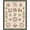 Pink, Pattern 3, variant on ODIKA 8'x10' Washable Area Rug Pink Green Geometric Floral Design Modern Abstract Shapes with Botanical Motifs for Dining Room, Large Office, Lounge, Non-Slip Chair-Friendly Mat