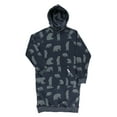 thumbnail image 3 of LazyOne Oversized Hoodie Sweatshirt, Comfortable Loungewear, Bear (Get Lost, S/M), 3 of 7