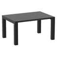 thumbnail image 3 of Loft Outdoor Dining Set with 6 Arm Chairs and 55 inch Extension Table Black, 3 of 5