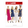 thumbnail image 1 of New Look U06352A - Patrón de costura para vestido de mujer, código de paquete 6352, tallas 8-10-12-14-16-18, 1 of 5
