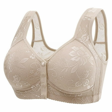beishanbush Clearance Sales Bra Under $10 Women s Open Front Bra Women s Thin Plus Size Non Underwire Up Fixed Cup Tank Top Bra Cover