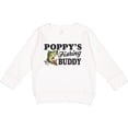 thumbnail image 2 of Inktastic Poppy's Fishing Buddy Toddler Sweatshirt, 2 of 4