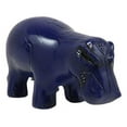 thumbnail image 4 of Ebros Mini Egyptian Goddess Taweret Statue 3"L Dark Blue Nile River Hippopotamus, 4 of 7