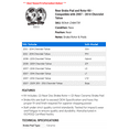 thumbnail image 2 of Rear Brake Pad and Rotor Kit - Compatible with 2007 - 2014 Chevy Tahoe 2008 2009 2010 2011 2012 2013, 2 of 2