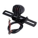 thumbnail image 1 of Nueva lámpara de luz trasera de freno para motocicleta universal de 12 V y 10 W, color negro, 1 of 7