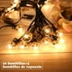 thumbnail image 2 of Guirnalda De Luces Para Exterior 30M, 50+4 Focos G40 Para Jardin Para Impermeable,Serie De Luces Para Exterior, Decorar Patio,Jardín, Terraza, Boda, Fiesta,Navidad, 2 of 6