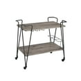 thumbnail image 1 of ACME Furniture Chariot de Service Paulsen en Noir, 1 of 4