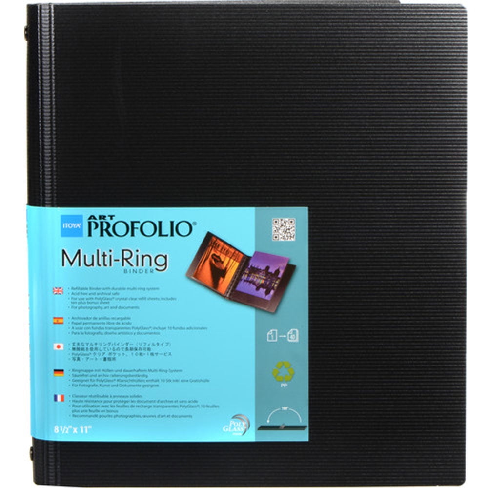 Art Profolio Multi-Ring Binder 8.5 x 11