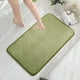 thumbnail image 5 of 40*60cm Alfombra de baño de color sólido de secado rápido antideslizante verde, 5 of 6