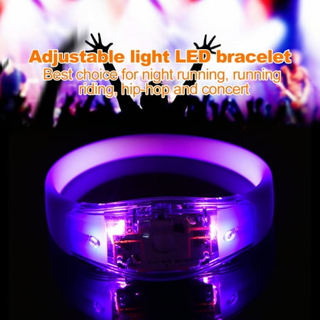 Walfront 8 Colors Flash Led Light Party Concert Show Silicon Walfront 8 Colors Flash Led Light Party