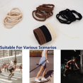 thumbnail image 4 of 20 ligas para cabello trenzadas, sin daño, 3 colores, 4 of 4