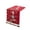 Red, variant on Gumesh Christmas Table Runner for Tassel Home Decor 63 Inches Long, Winter Xmas Holiday Rustic Macrame Coffee Table Runners for Christmas Decorations Dining Table,Green