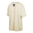 thumbnail image 3 of Men's New Era  Cream Las Vegas Raiders 2023 NFL Draft Big & Tall T-Shirt, 3 of 3