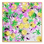 Beistle Pack of 6 Tropical Breeze Luau Confetti Bags 0.5 Oz