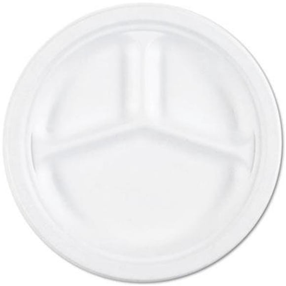 735001 10.25 x 0.87 in. Waterproof Paper Plates