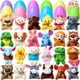 thumbnail image 1 of 24 Huevos de Pascua con Juguete, Plastico Huevitos de Pascua y Bonitos Peluches de Animales, para Búsqueda de Easter Egg, Regalos para Niños, 1 of 3