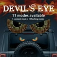 thumbnail image 2 of Clearance Now! LED Devil Eyes Light for Cars Creative USB Wireless Car Light Cool Gift\ A9S6, 2 of 8