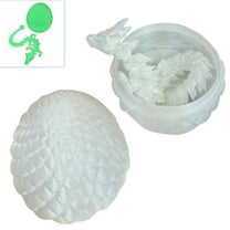 3D Printed Articulated Dragon Toy, Movable Simulation Animal Decoration With 30Cm Dragon And 13Cm Dragon Egg, Desktop Ornament And Gift Set