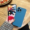 thumbnail image 7 of Slim Case for iPhone 14,Decase Ultra Thin Hard PC Lightweight Anti-Scratch Anti-Fingerprint Matte Skin-Feel Phone Cover for Apple iPhone 14- blue, 7 of 7
