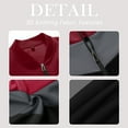 thumbnail image 3 of Men's Bomber Jacket Lightweight Casual Zipper Coat with Pockets Ideal for Camping, Hiking, 3 of 8