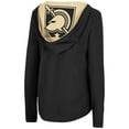 thumbnail image 3 of Women's Colosseum Black Army Black Knights Catalina Hoodie Long Sleeve T-Shirt, 3 of 3