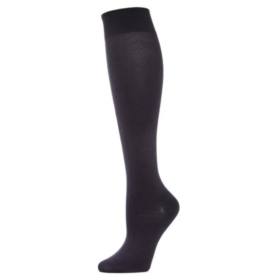 MeMoi Bamboo Blend Solid Knit Knee High Socks - Womens - Female