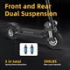 thumbnail image 4 of AJOOSOS X700 Scooter Eléctrico para Adultos, Motor Dual de 60V 3200W, Velocidad Máxima de 45 mph, Alcance de 50 Millas, 4 of 9