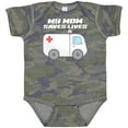 thumbnail image 3 of Inktastic My Mom Saves Lives- Ambulance Boys or Girls Baby Bodysuit, 3 of 5