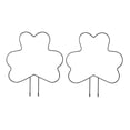 thumbnail image 1 of 2x enrejados de plantas para plantas de escalada enrejados de plantas de A, 1 of 8